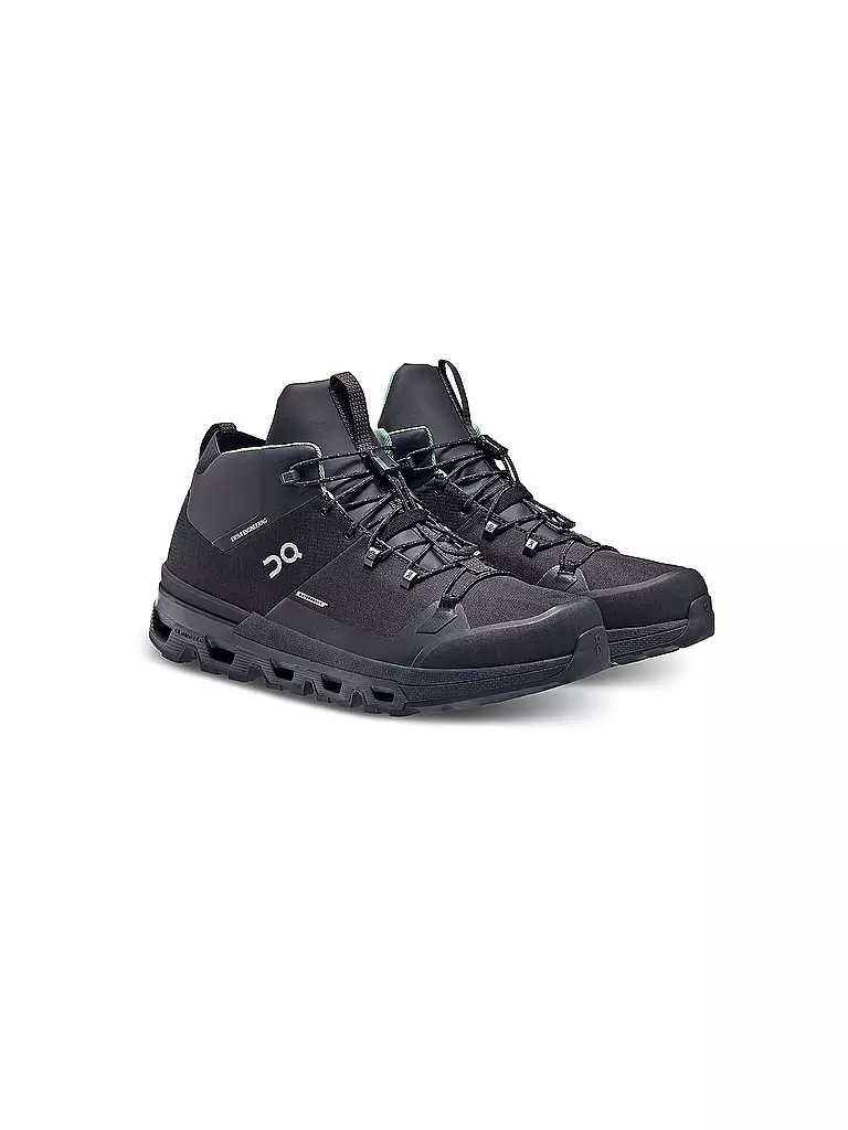 ON | Herren Wanderschuhe Cloudtrax Waterproof BLACK | schwarz