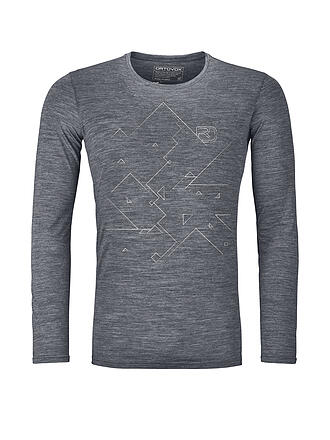 ORTOVOX | Herren Funktionsshirt 185 Merino Tangram