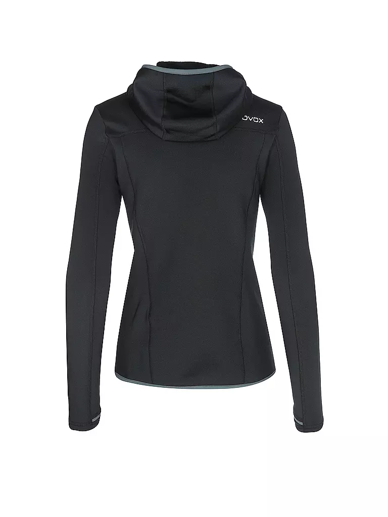 ORTOVOX | Damen Fleecejacke Hoodie | schwarz