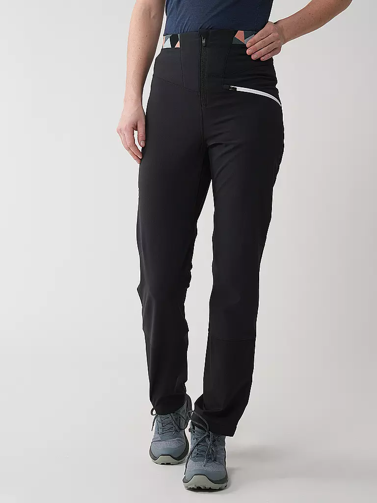 ORTOVOX | Damen Softshell Tourenhose Punta Berrino Stretch | petrol