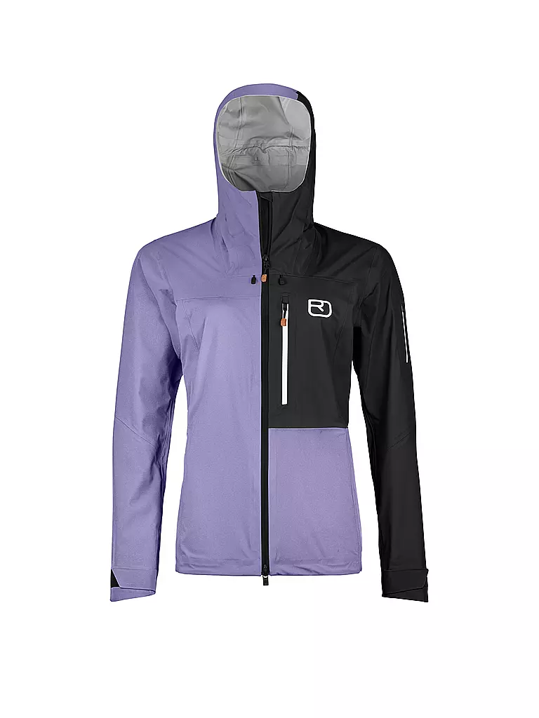 ORTOVOX | Damen Tourenjacke Ortler 3L Hoodie | lila