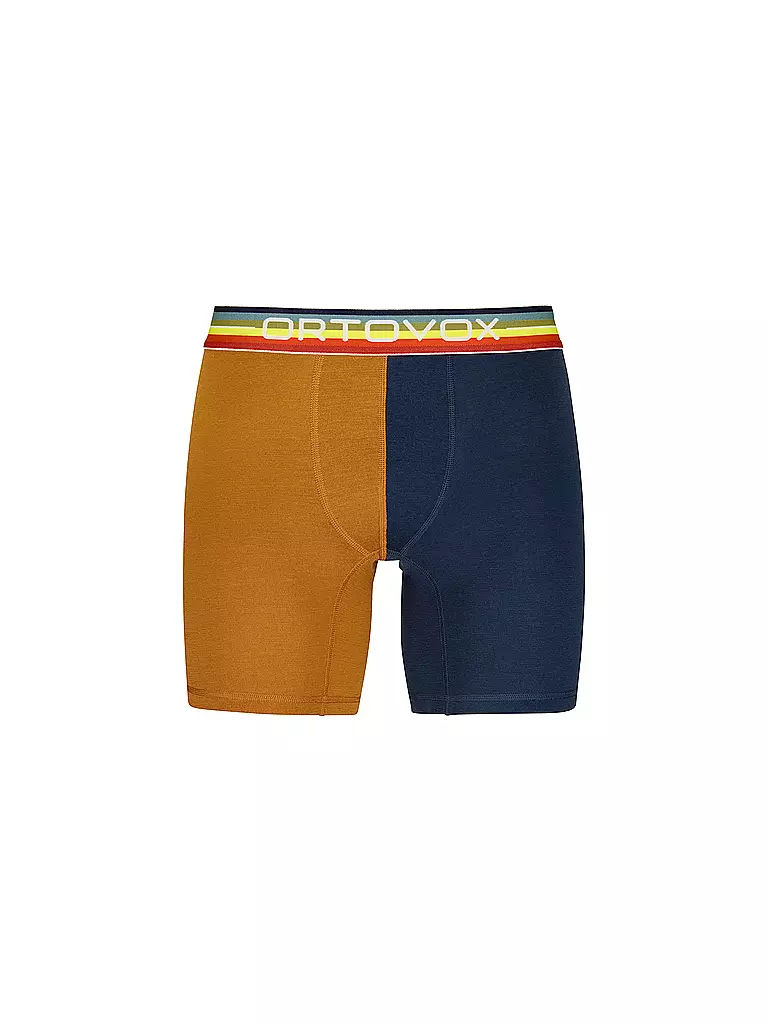 ORTOVOX | Herren Boxer Rock'n'Wool 185 | dunkelblau