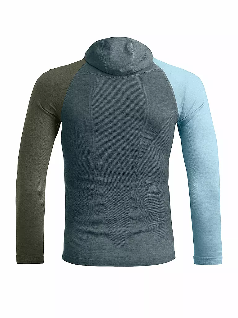 ORTOVOX | Herren Funktionsshirt 120 Comp Light Hoodie | grau