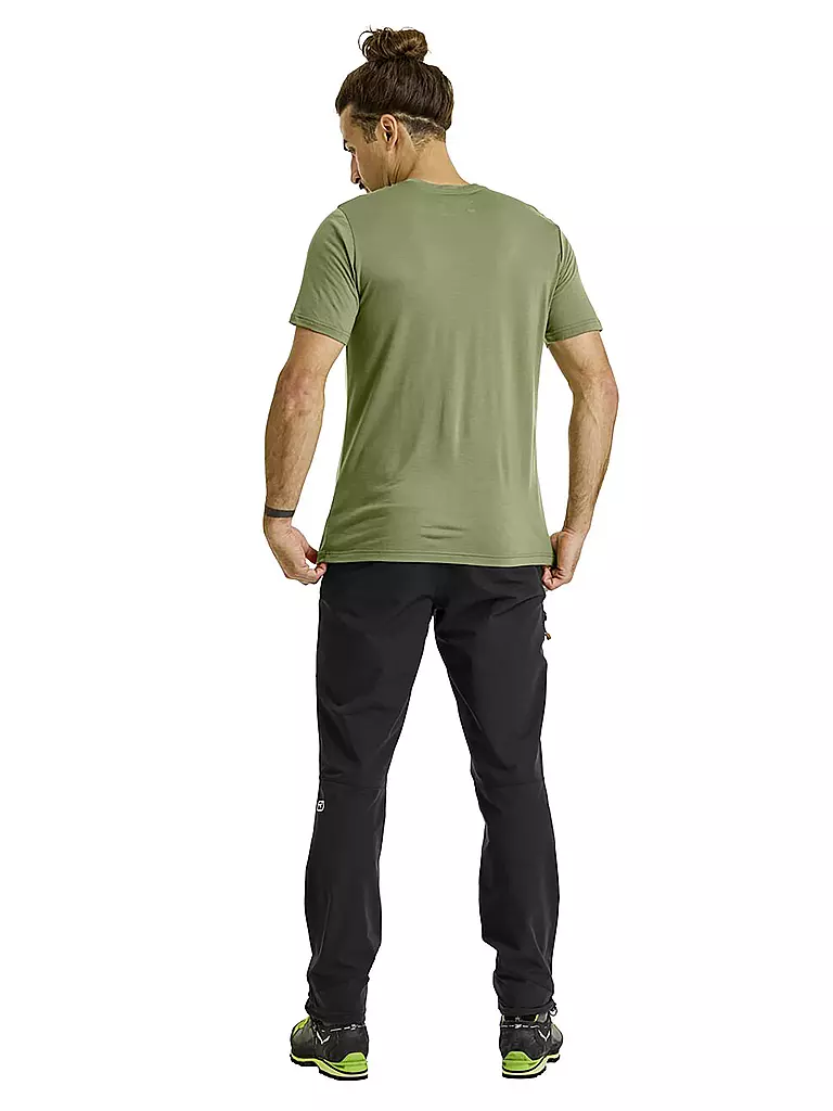 ORTOVOX | Herren Funktionsshirt Tec Abstract TS 120COOL | olive