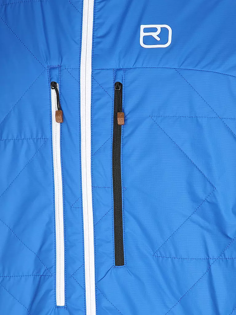 ORTOVOX | Herren Isojacke Piz Boé Swisswool | blau