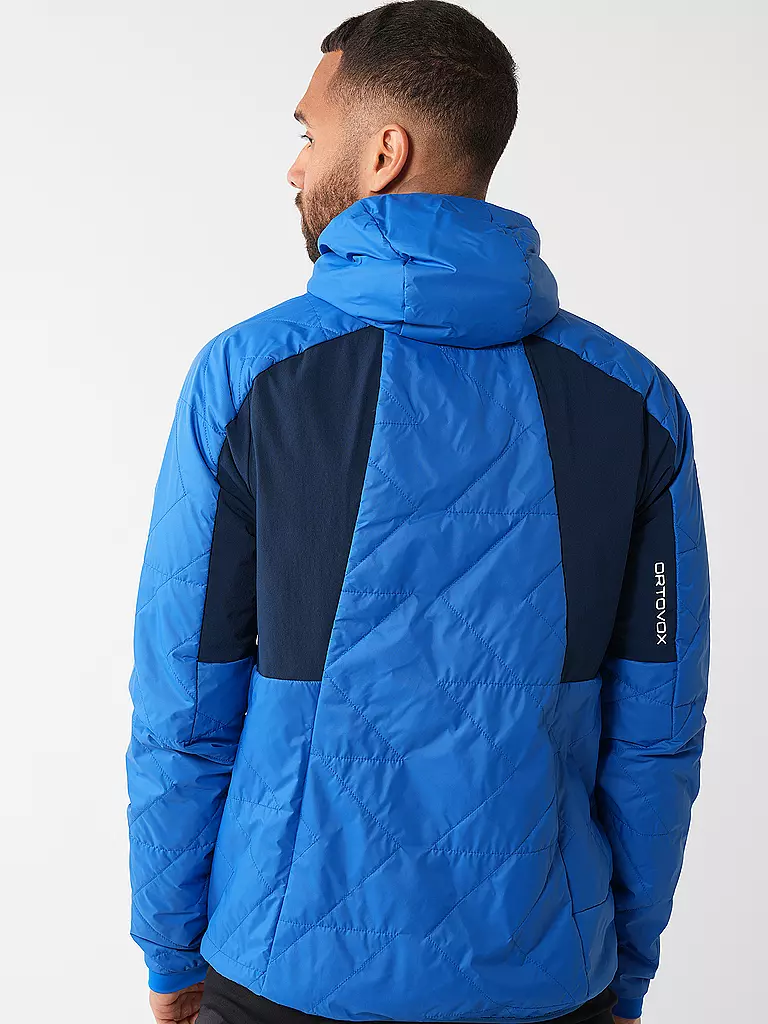 ORTOVOX | Herren Isojacke Piz Boé Swisswool | blau