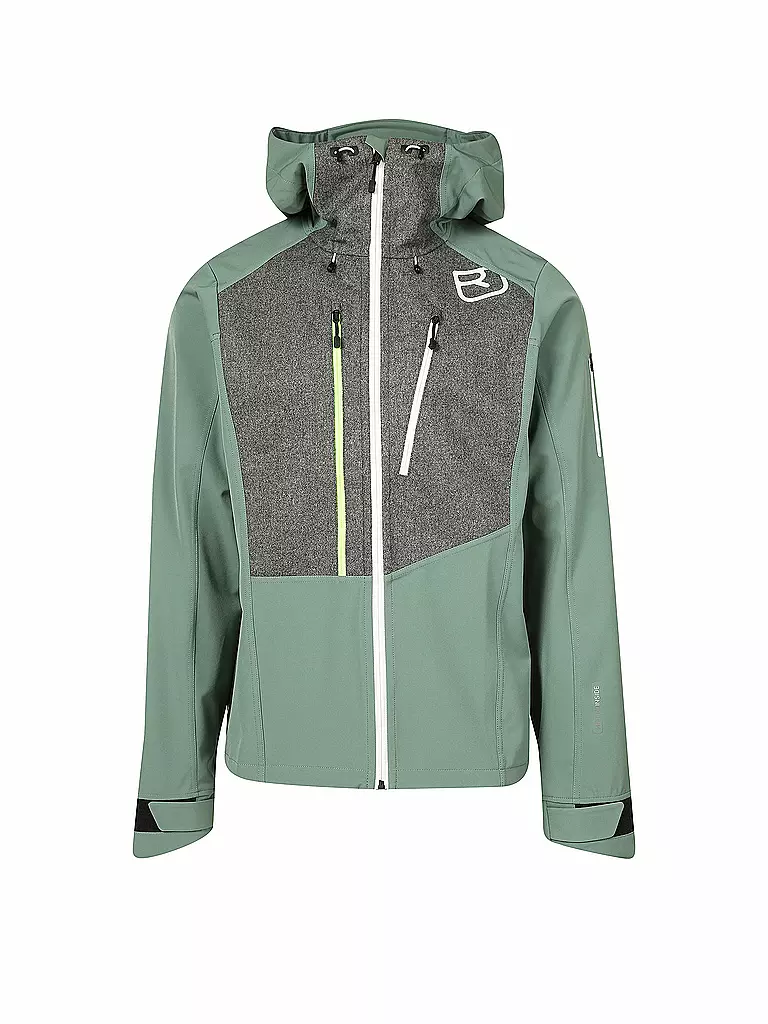 ORTOVOX | Herren Softshelljacke Pordoi Hoody | grün