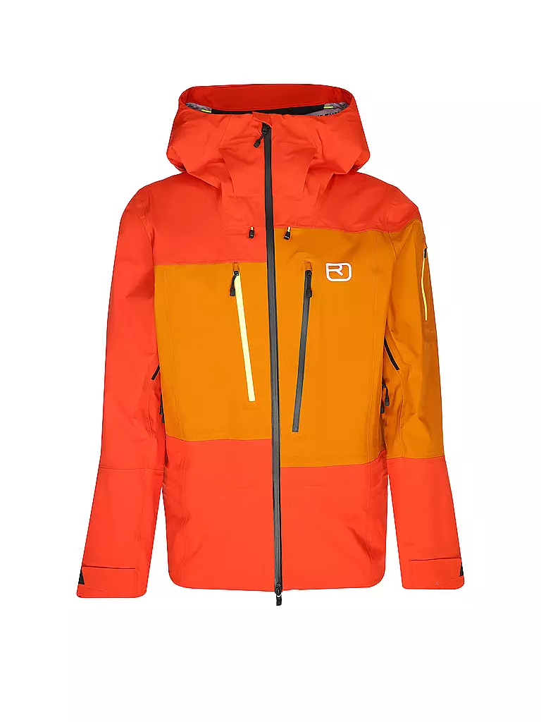 ORTOVOX | Herren Tourenjacke Deep Shell 3L | orange