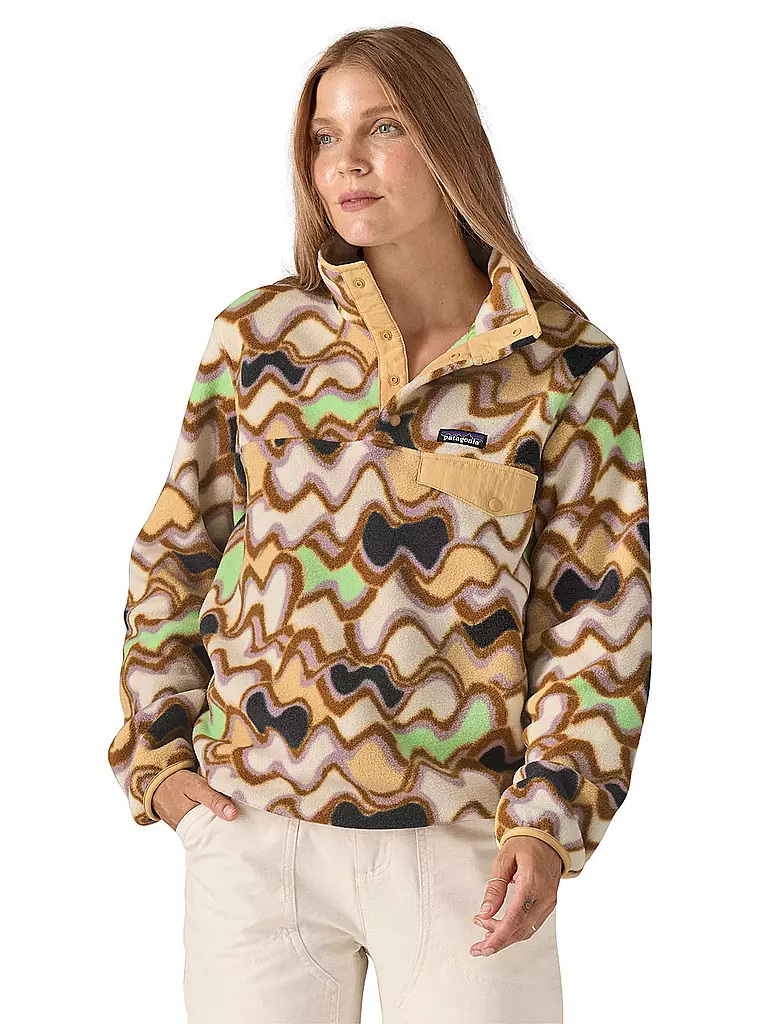 PATAGONIA | Damen Fleecepullover Synchilla® Snap-T®  | hellbraun