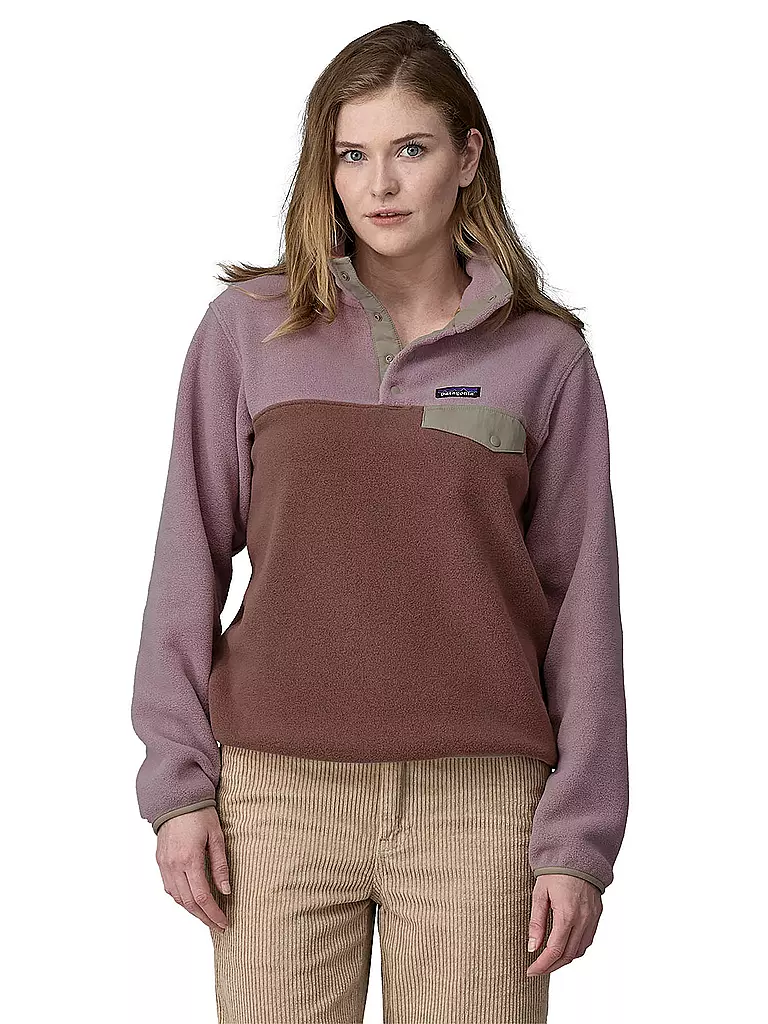 PATAGONIA | Damen Fleecepullover Synchilla® Snap-T®  | rosa