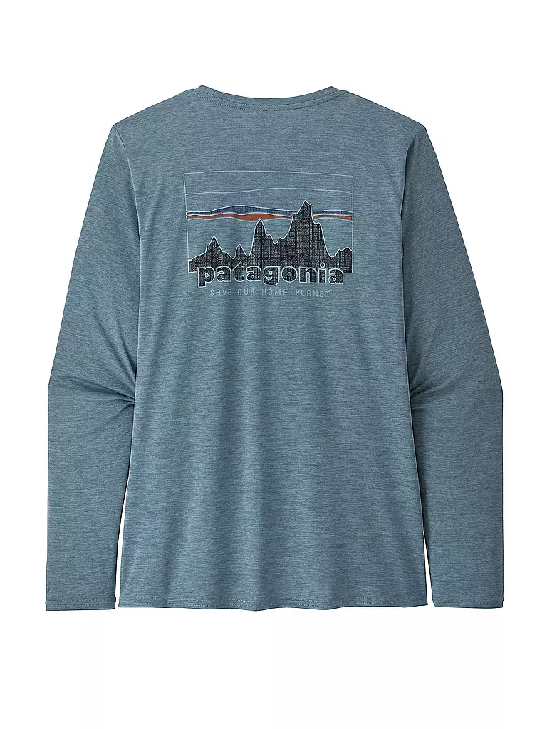 PATAGONIA | Damen Funktionsshirt Long-Sleeved Capilene® Cool Daily Graphic | grün