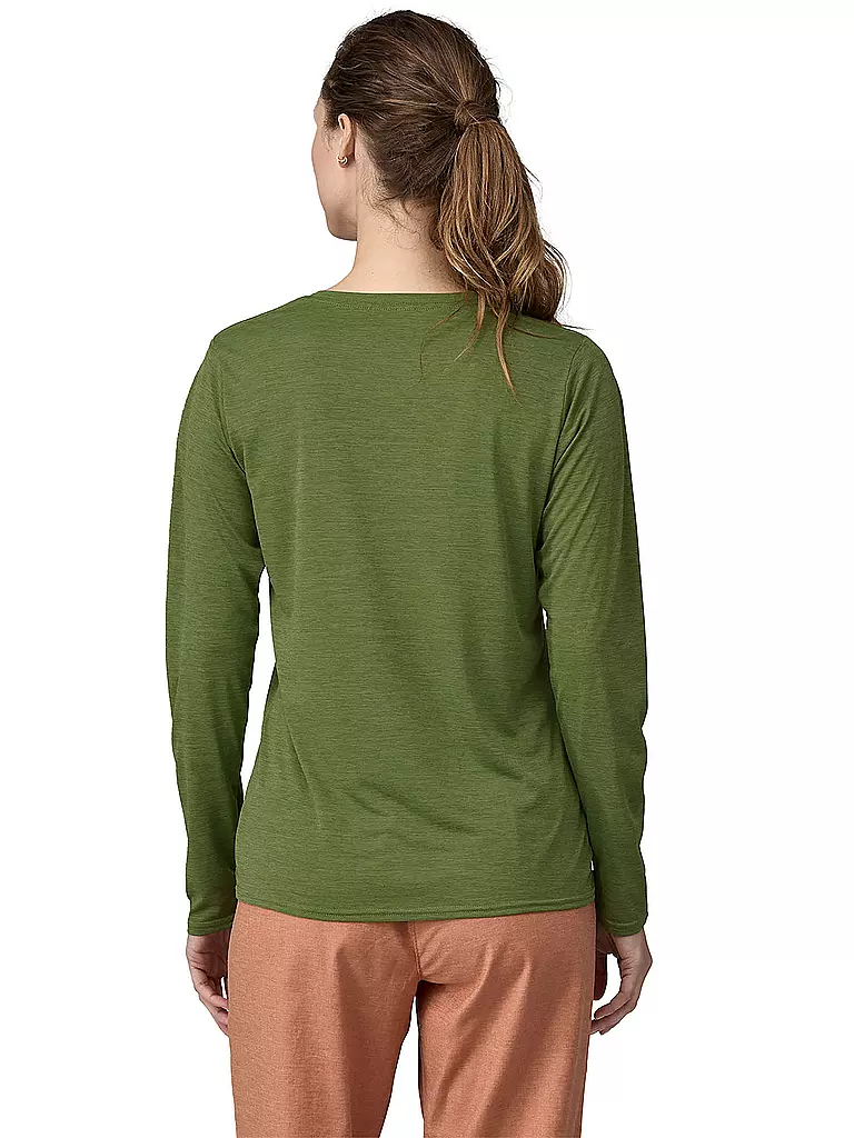 PATAGONIA | Damen Funktionsshirt Long-Sleeved Capilene® Cool Daily Graphic | hellblau