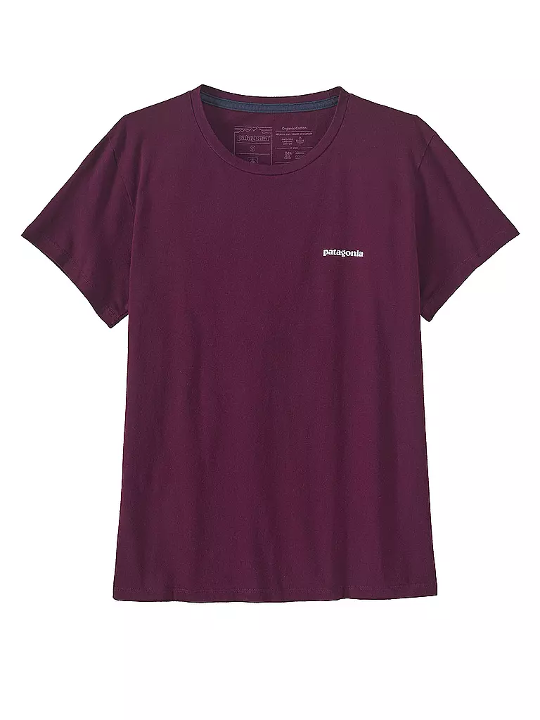 PATAGONIA | Damen T-Shirt P-6 Mission | beere