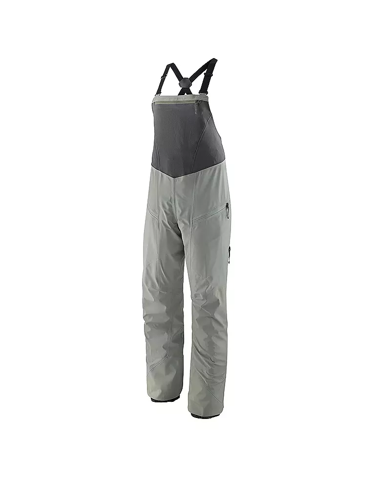 PATAGONIA | Damen Tourenhose SnowDrifter Bibs | hellgrau