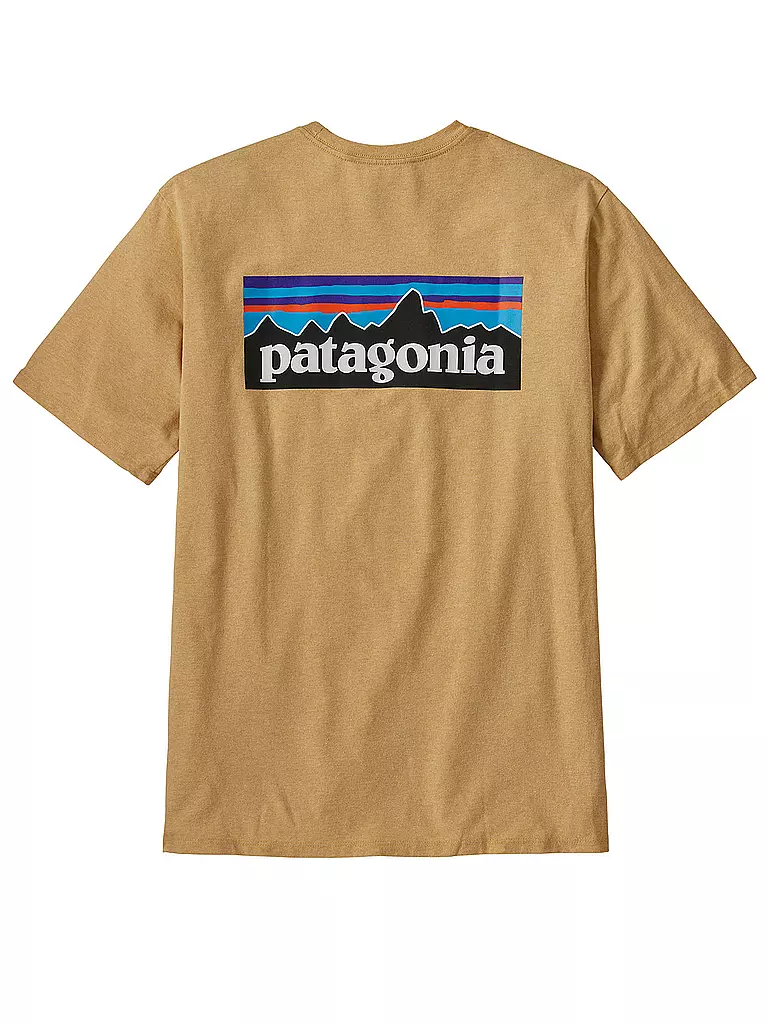 PATAGONIA | Herren T-Shirt P-6 Logo | gelb