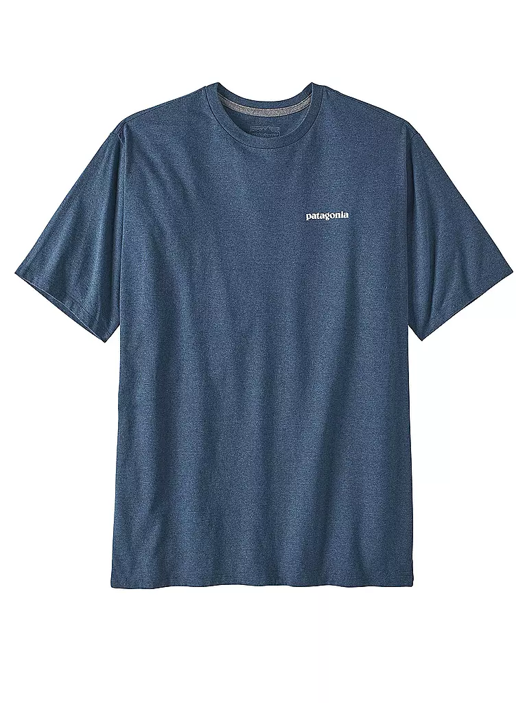 PATAGONIA | Herren T-Shirt P-6 Logo | blau