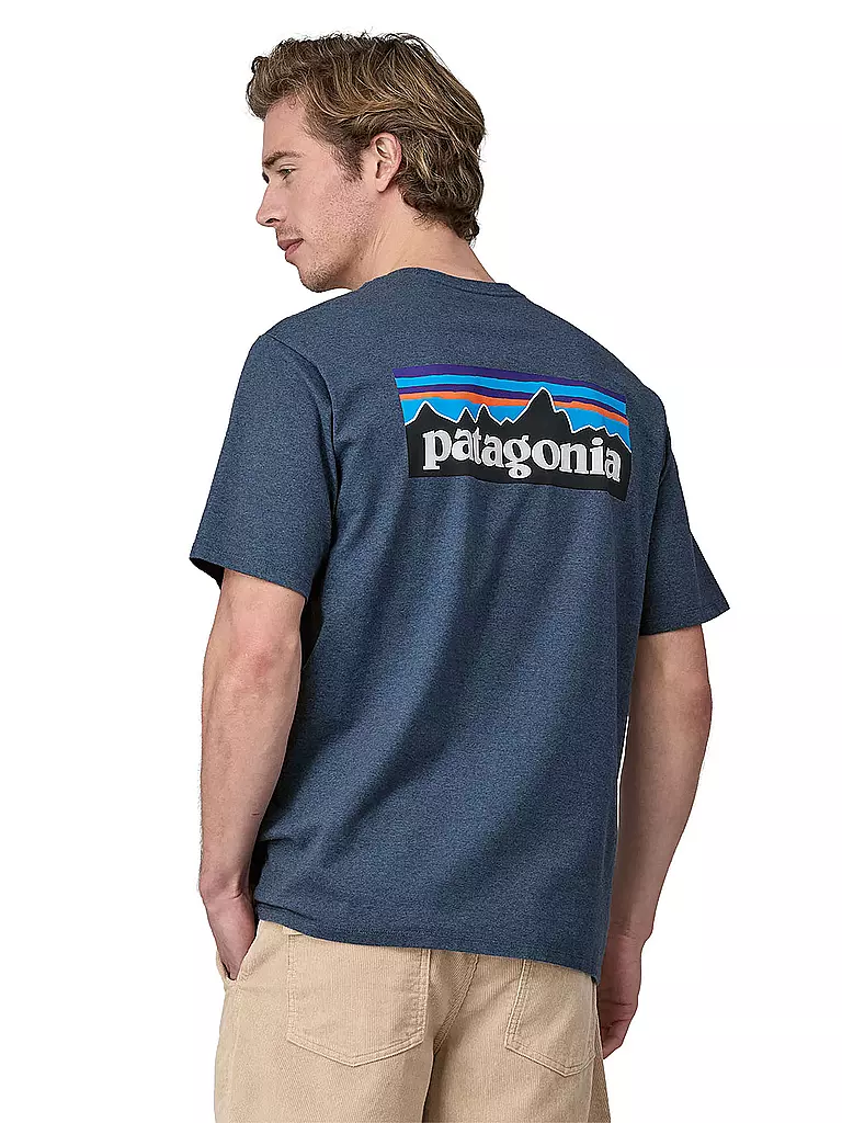 PATAGONIA | Herren T-Shirt P-6 Logo | gelb