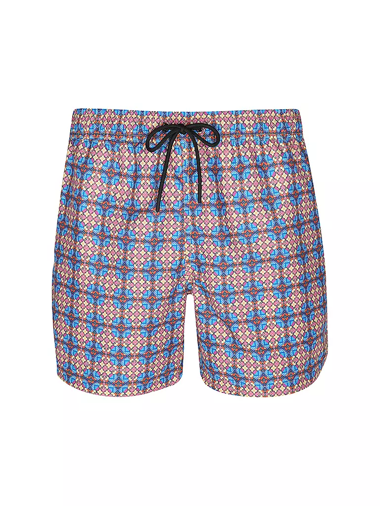 PAUL | Herren Badeshort Printed | gelb