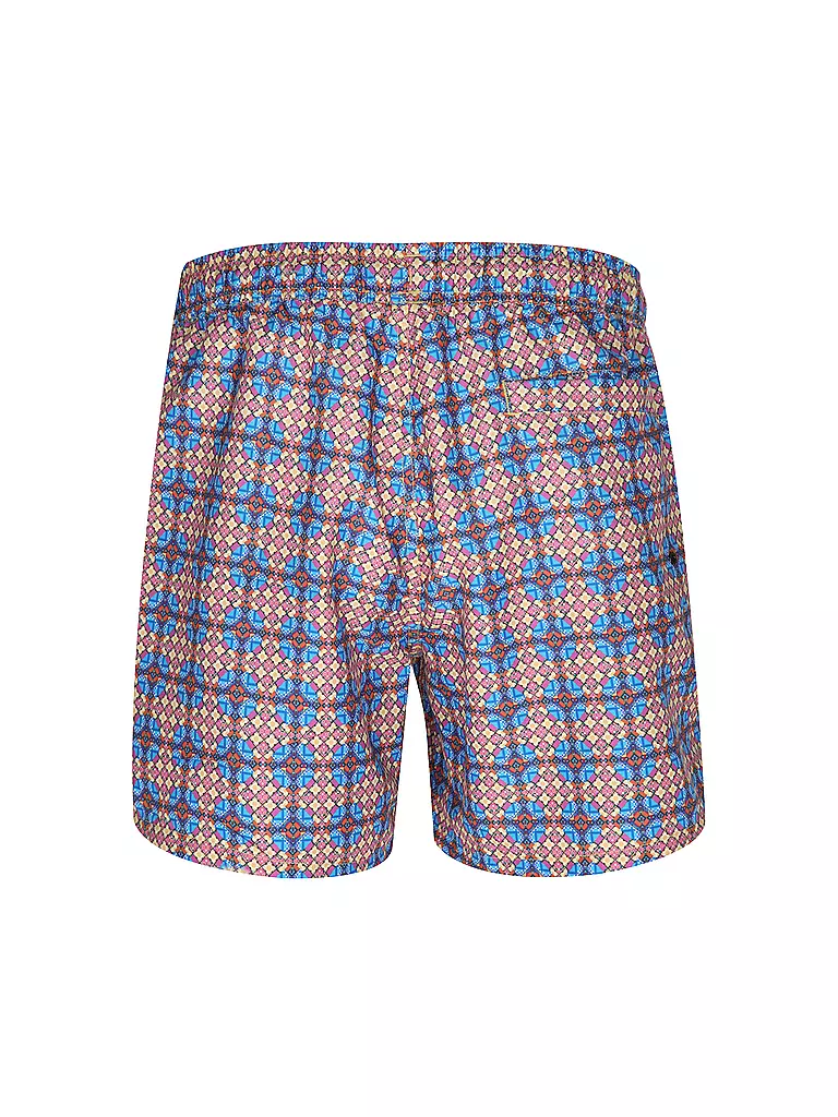 PAUL | Herren Badeshort Printed | gelb