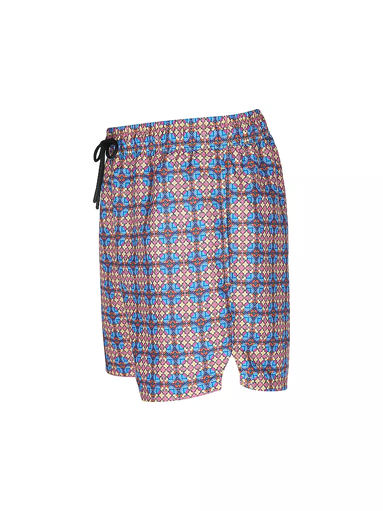 PAUL | Herren Badeshort Printed | gelb