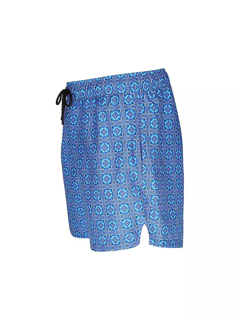 PAUL | Herren Badeshort Printed | blau