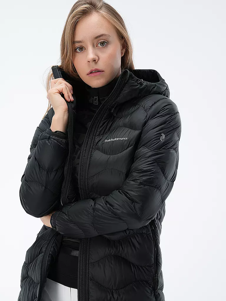 PEAK PERFORMANCE | Damen Daunenparka Helium | schwarz