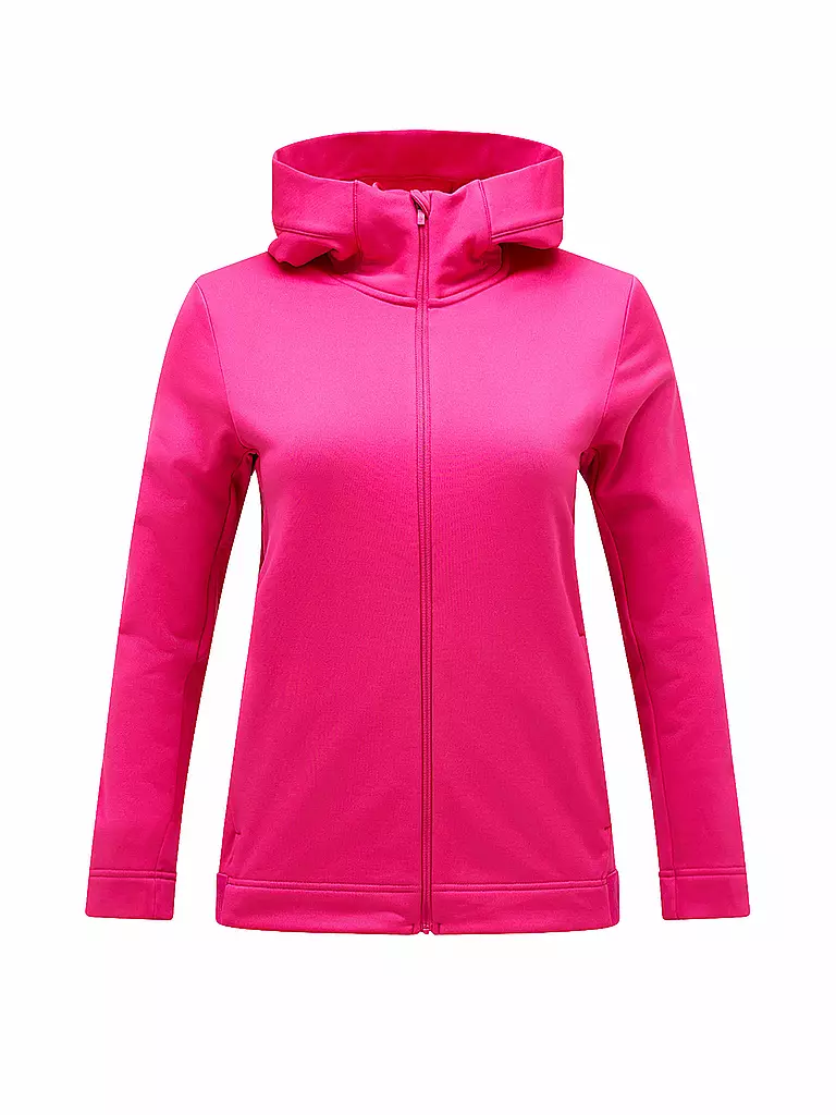 PEAK PERFORMANCE | Damen Unterziehjacke Rider Tech Zip Hoodie | pink