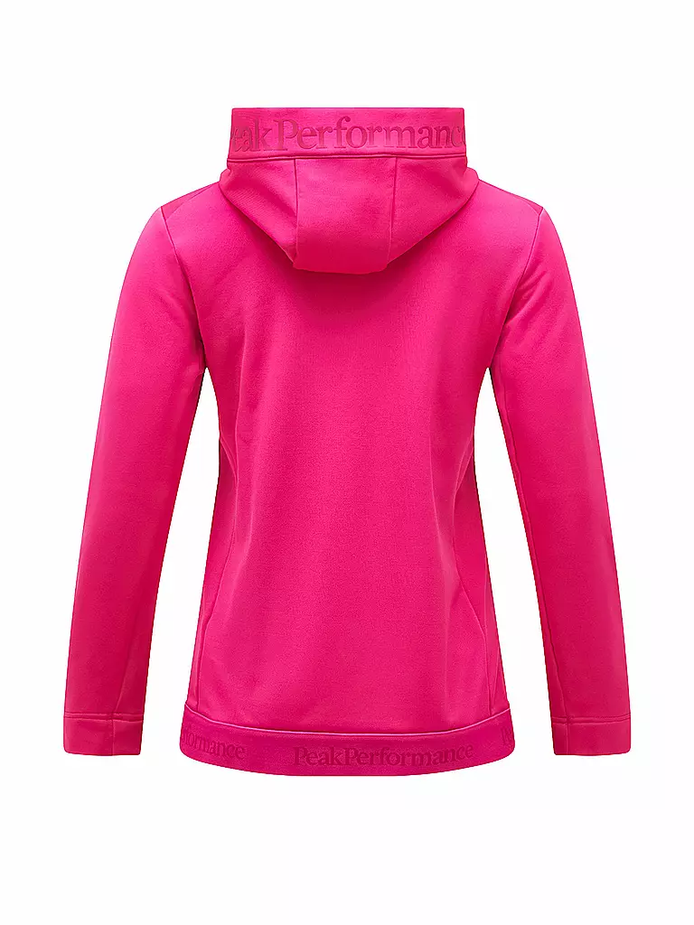 PEAK PERFORMANCE | Damen Unterziehjacke Rider Tech Zip Hoodie | pink