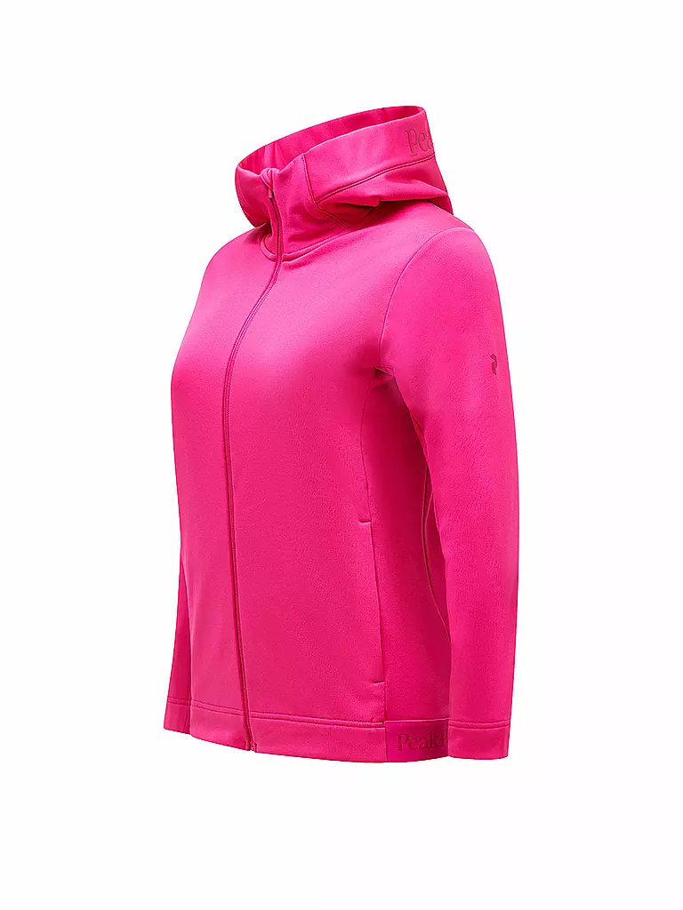 PEAK PERFORMANCE | Damen Unterziehjacke Rider Tech Zip Hoodie | pink