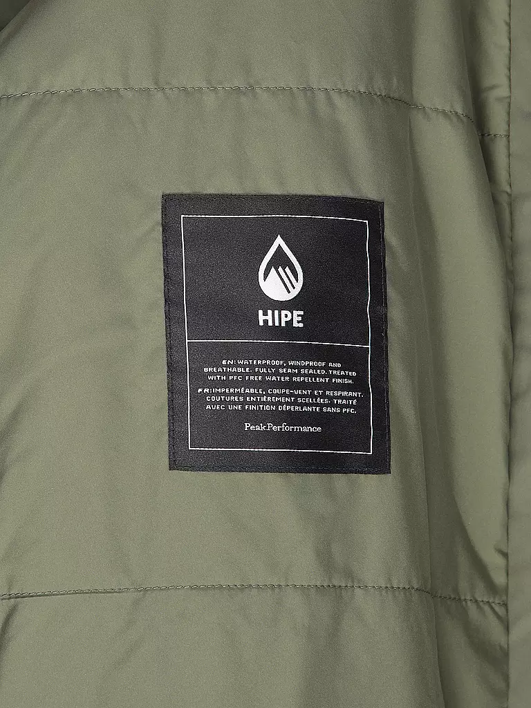 PEAK PERFORMANCE | Herren Parka Treeline Insulated | olive