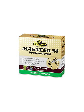 PEEROTON | Magnesium Professional Schwarze Johannisbeere 20 Sticks á 2,5g