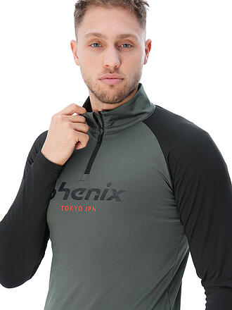 PHENIX | Herren Unterzieh Zipshirt  PH Logo Inner