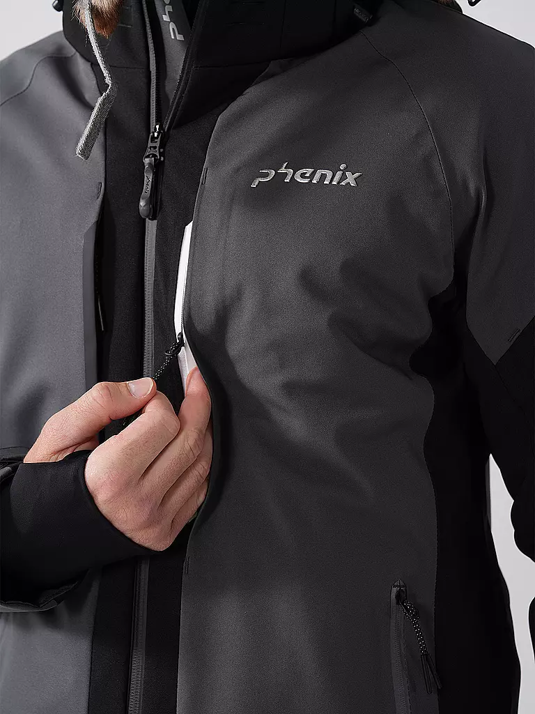 PHENIX | Herren Skijacke | grau