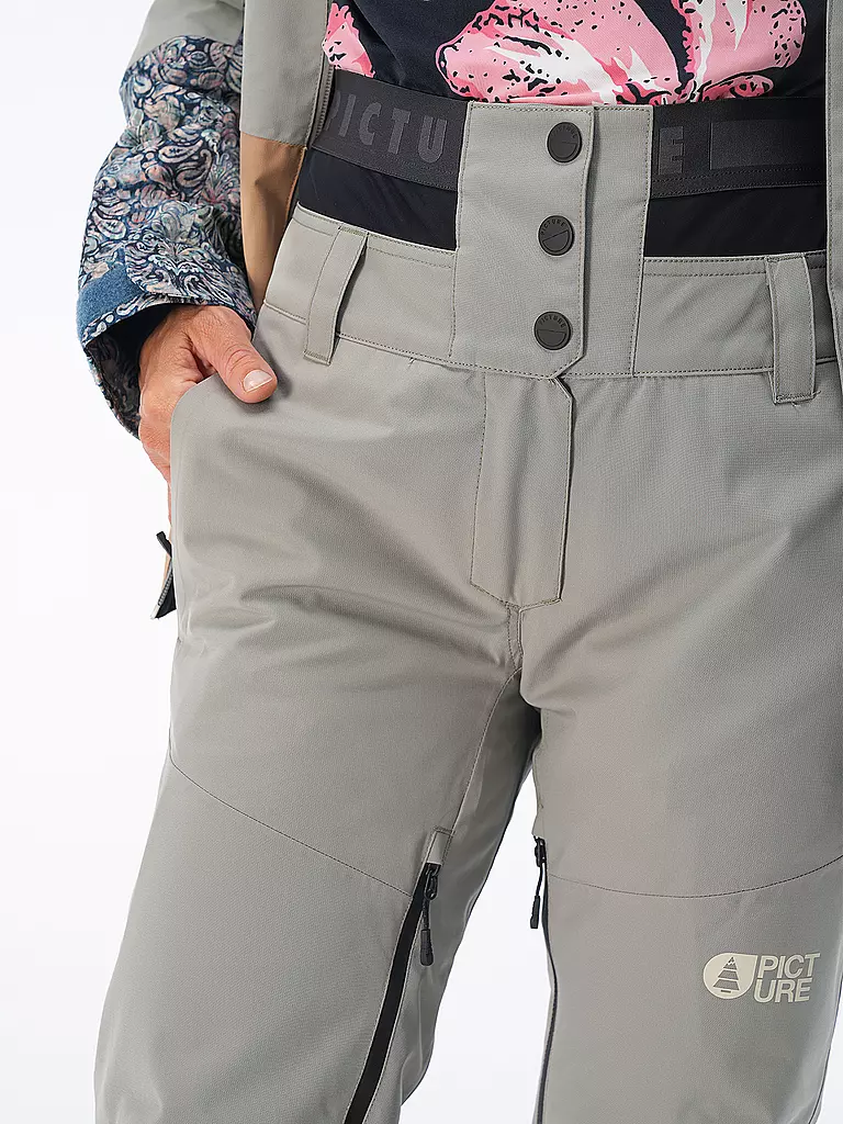 PICTURE | Damen Skihose Exat | hellgrau