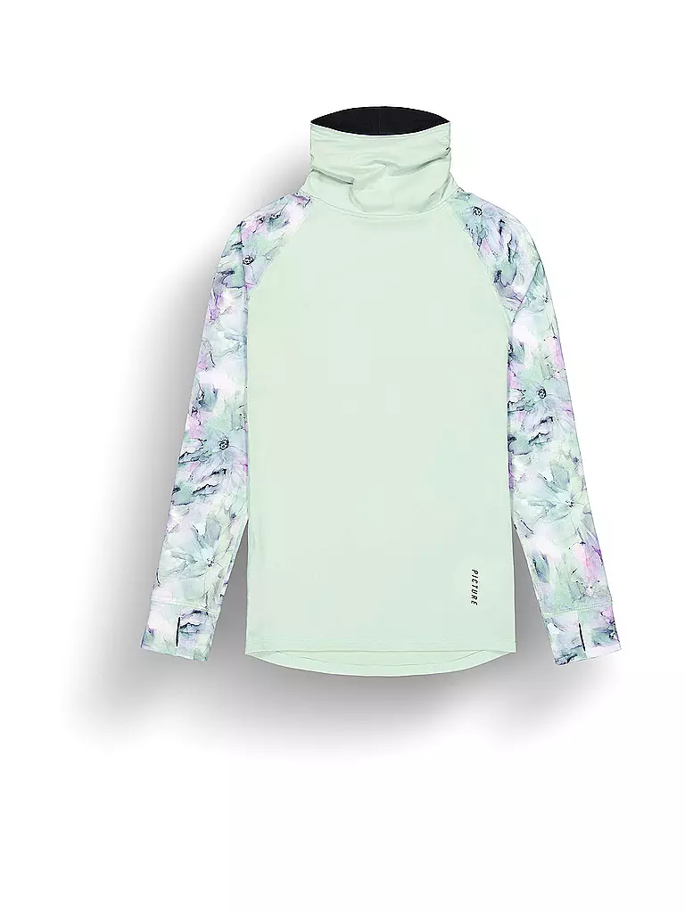 PICTURE | Damen Unterziehshirt Pagaya High Fleece | mint