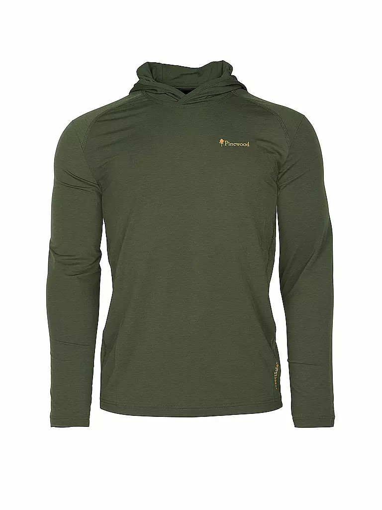 PINEWOOD | Herren Funktionssweater Insect Safe Hoodie | olive