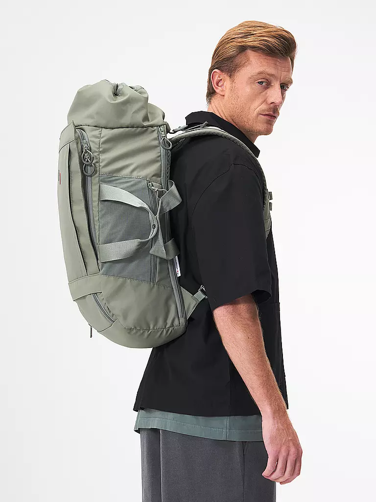 PINQPONQ | Rucksack Blok Large 45L | grün