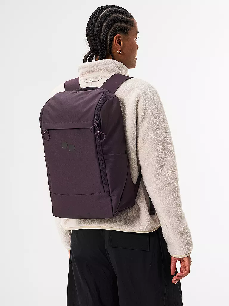 PINQPONQ | Rucksack Purik 21L | dunkelrot