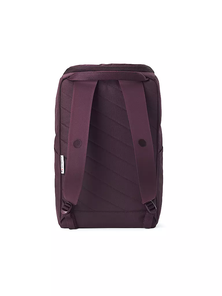 PINQPONQ | Rucksack Purik 21L | dunkelrot