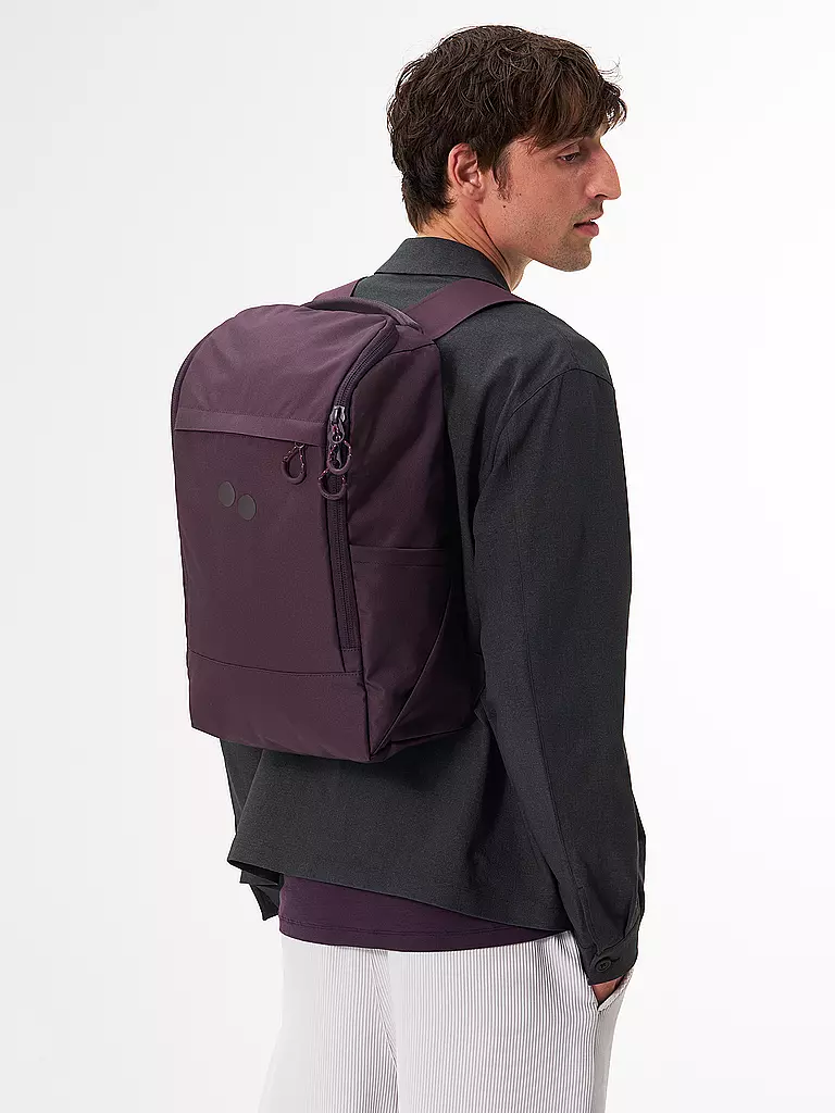 PINQPONQ | Rucksack Purik 21L | dunkelrot