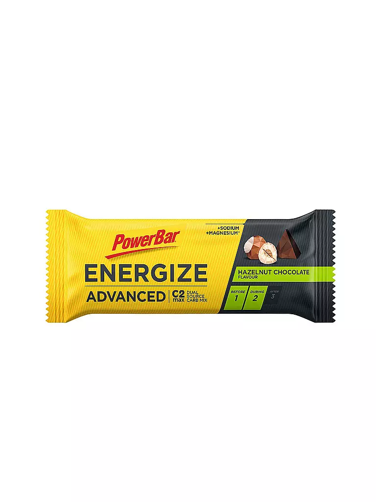 POWER BAR | Energy Riegel Energize Advanced Hazelnut Chocolate | bunt