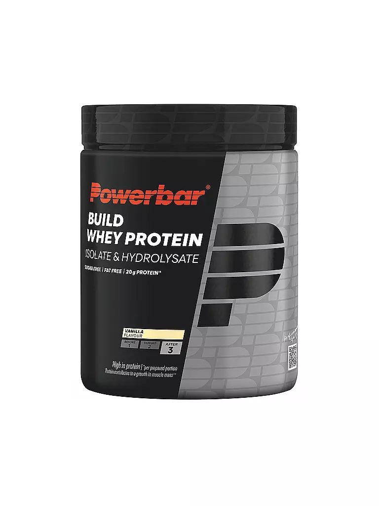 POWER BAR | Getränkepulver Build Whey Protein Isolate & Hydroisolate Pulver 550g Vanille | bunt