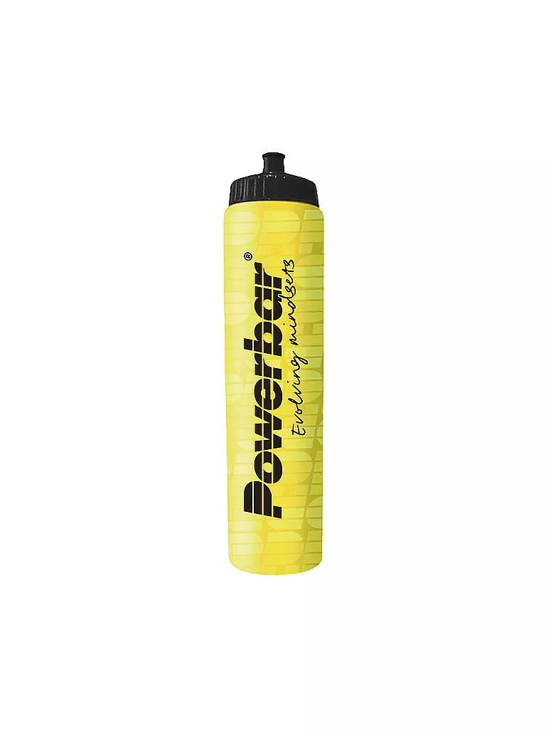 POWER BAR | Trinkflasche Powerbar inkl. Neckhanger 750ml | gelb