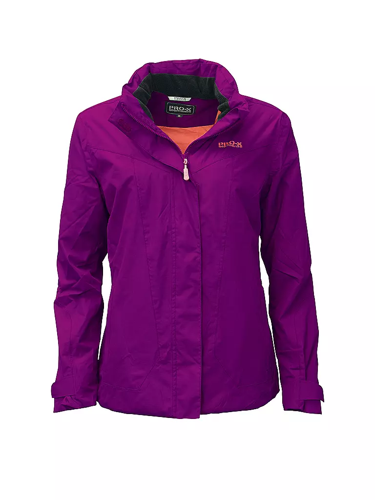 PRO-X ELEMENTS | Damen Regenjacke Cindy 2L Wattiert | beere