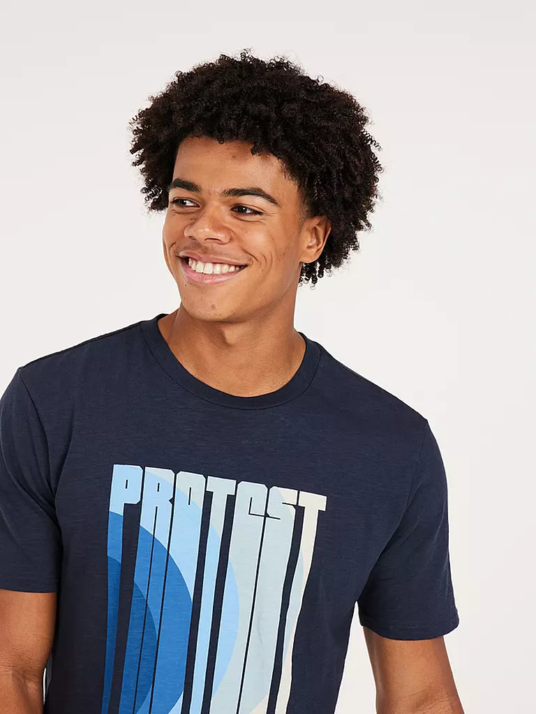 PROTEST | Herren T-Shirt PRTLYNG  | dunkelblau