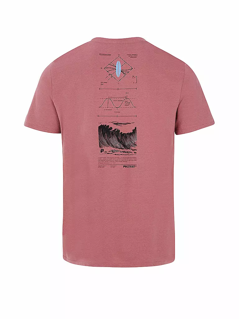 PROTEST | Herren T-Shirt PRTPENALT  | pink