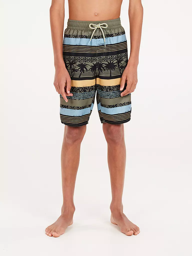 PROTEST | Jungen Badeshort PRTFRISBY JR | olive