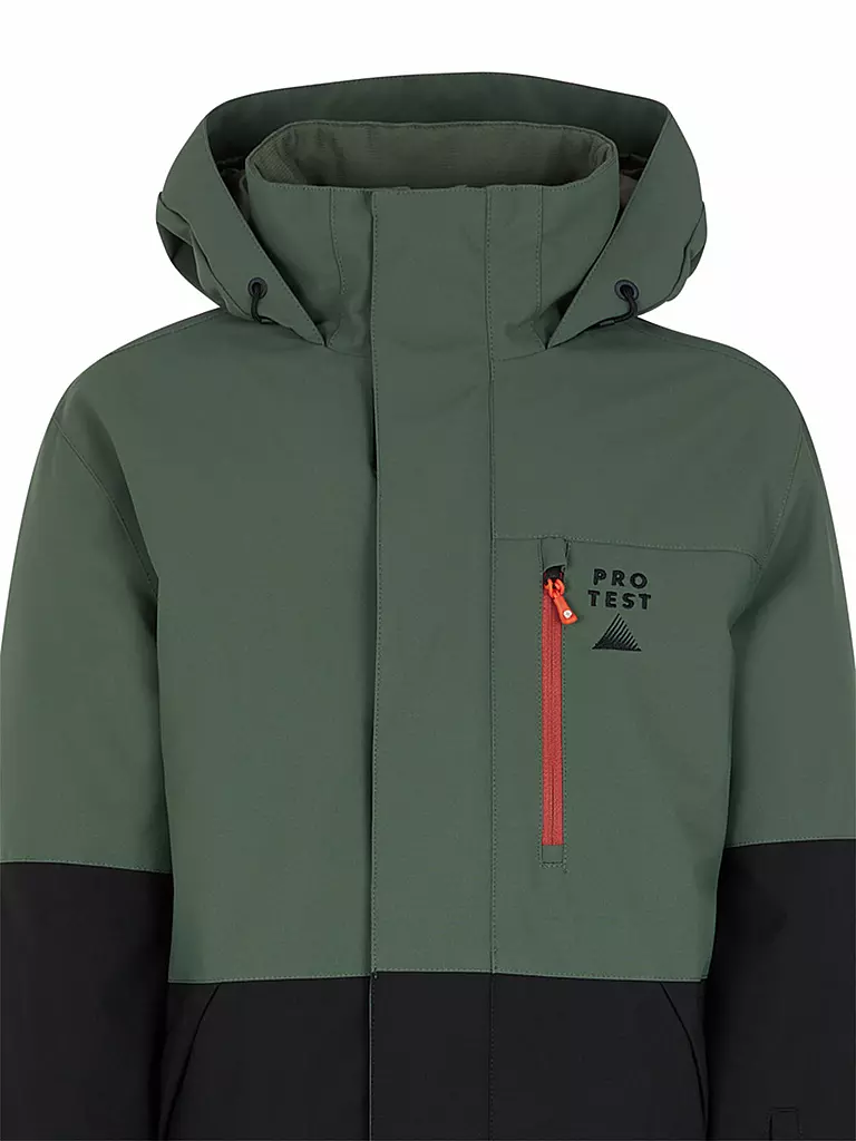 PROTEST | Kinder Snowboardjacke PRTSAVER JR | olive