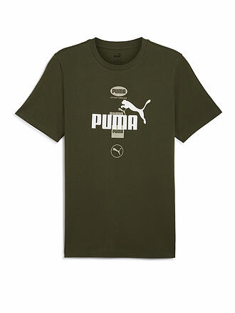 PUMA | Herren T-Shirt Power Graphic Logo Print