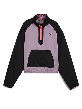 PUMA | Damen Fitnesssweater Half Zip Woven